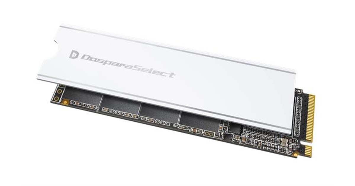 ドスパラセレクト、読込速度最大7400MB/sの白いM.2 SSD - 価格.com