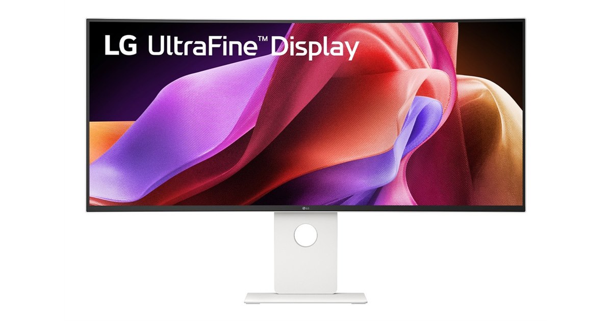 LG 曲面ディスプレイ 高解像度 本体 LG、5120×2160表示に対応した39型ウルトラワイド曲面