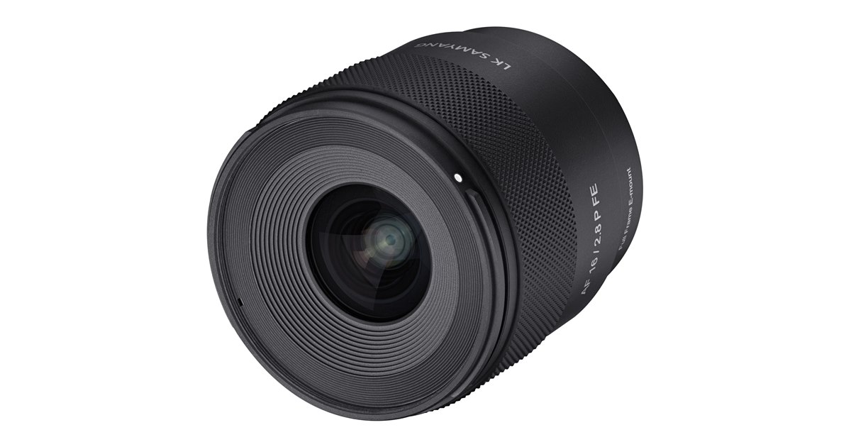 サムヤン、63,800円の超広角レンズ「SAMYANG AF 16mm F2.8 P FE