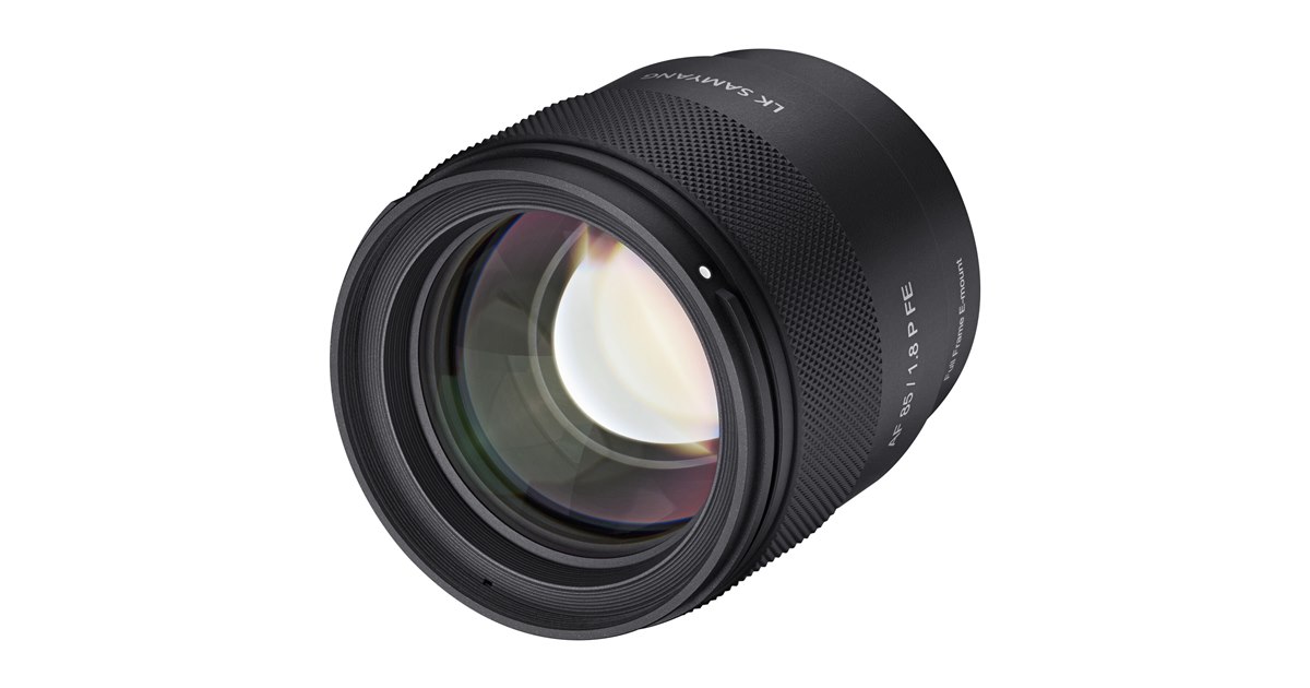 サムヤン、63,800円の中望遠レンズ「SAMYANG AF 85mm F1.8 P FE