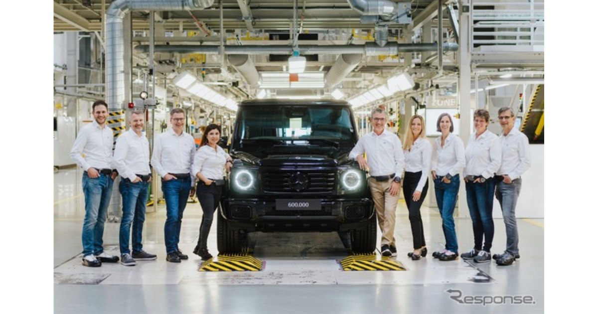 メルセデスベンツ『Gクラス』、生産60万台達成…1979年から続く伝説的