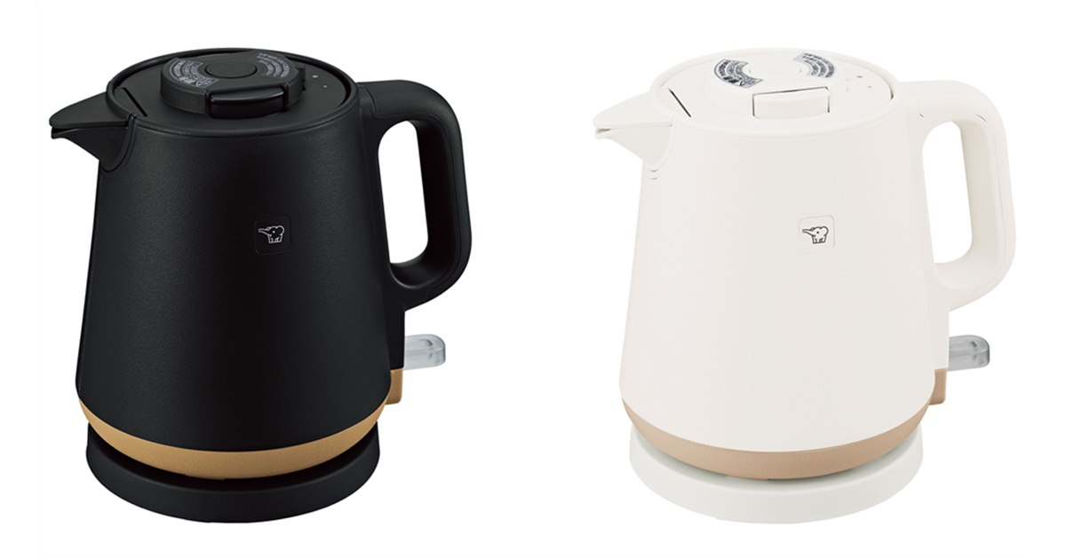 象印　STAN. CR-PA08 ブラック 電気ケトル STAN. 電気ケトル 象印 0.8L STAN.ケトル カップ1杯 約60秒 800ml