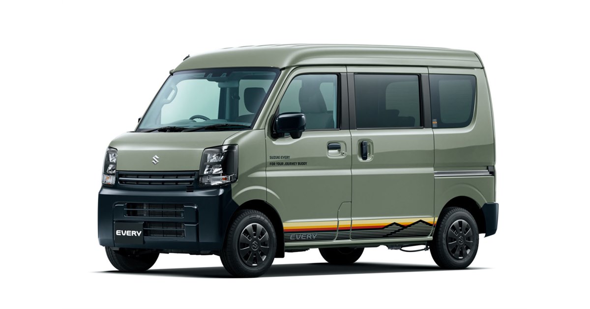 趣味やレジャーをもっと楽しく 「スズキ・エブリイ」の特別仕様車「J