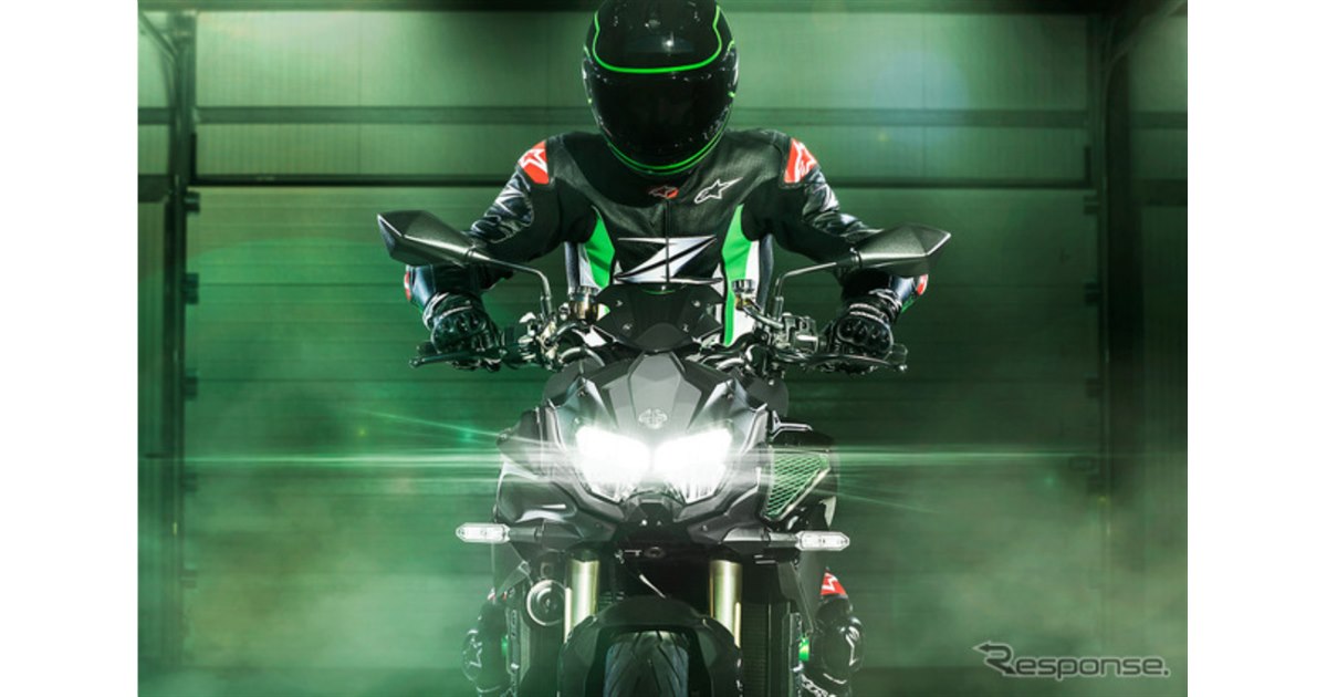 カワサキのスーパーチャージャーバイク『Z H2 SE』が新カラーに