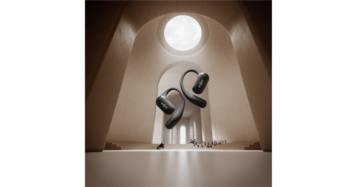 Shokz、フィット感を高めた片耳約9.4gのワイヤレスイヤホン「OpenFit