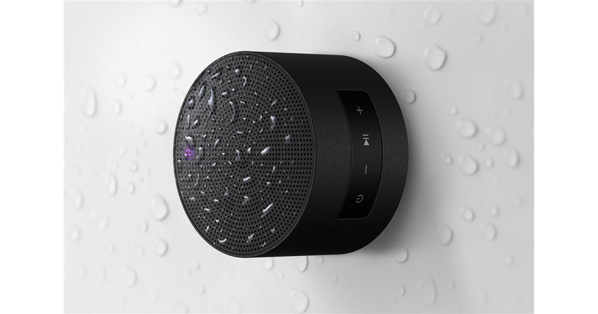 スピーカー・ウーファー CIO Portable Bath Speaker + NovaWave CIO、お風呂の壁にもマグネット吸着する小型スピーカー