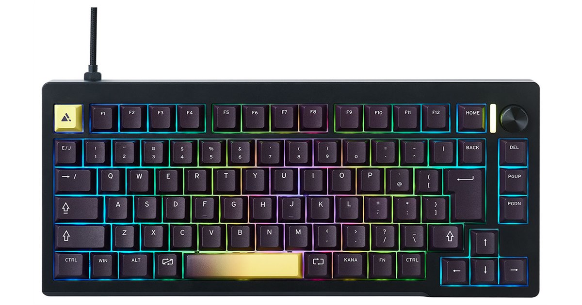 プリンストン ゲーミングキーボード UP-MKGA75-A UP-MKGA75 | ゲーミングマウス・キーボード・タッチペン