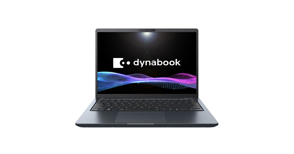 Dynabook、13.3型で軽量849gのスタンダードモバイルノートPC