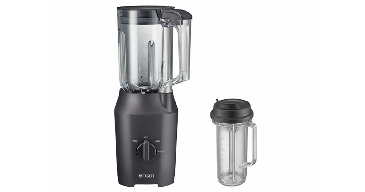 タイガー、氷も冷凍食材も強力粉砕するミキサー「TIGER EDGE」に