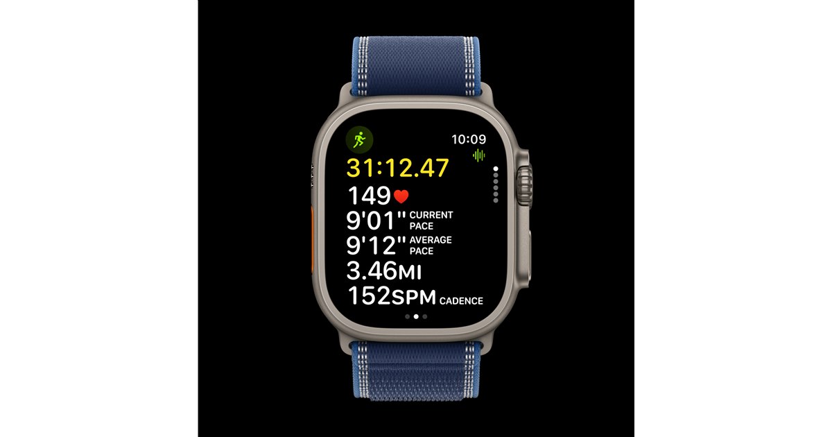 アップル、シリーズ最大のディスプレイを搭載した「Apple Watch Ultra