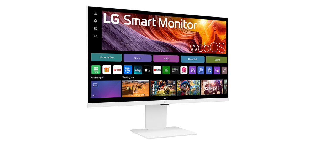 LG、webOSを搭載した31.5型4Kスマートモニター「LG Smart