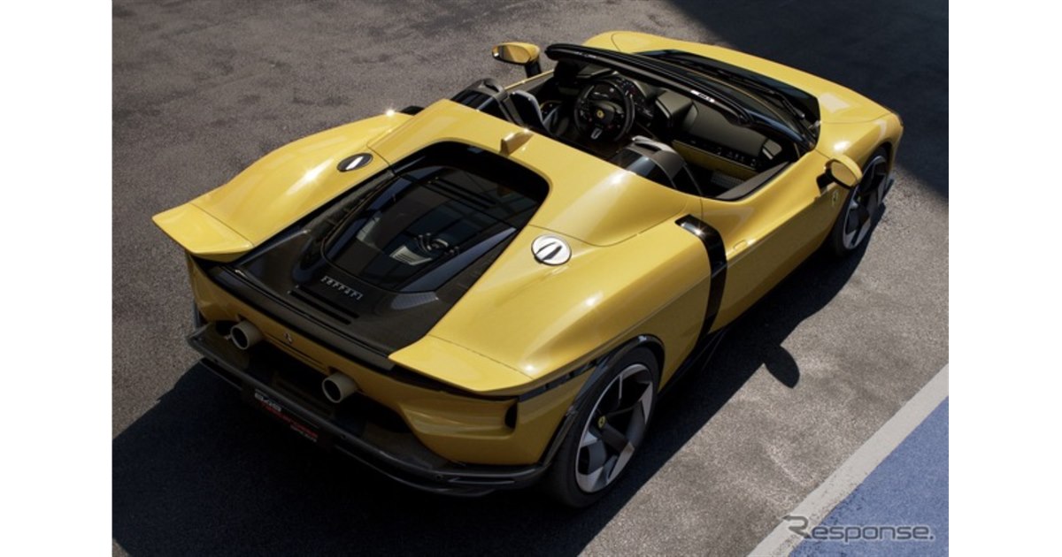 【非売品】フェラーリ849　テッサロッサ スパイダー　ポスター　印刷物　レア 非売品】フェラーリ849 テッサロッサ スパイダー ポスター