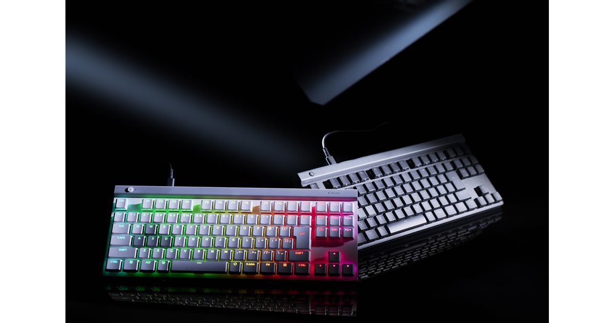 ロジクール、高速入力に対応した厚さ22mmロープロファイルゲーミング