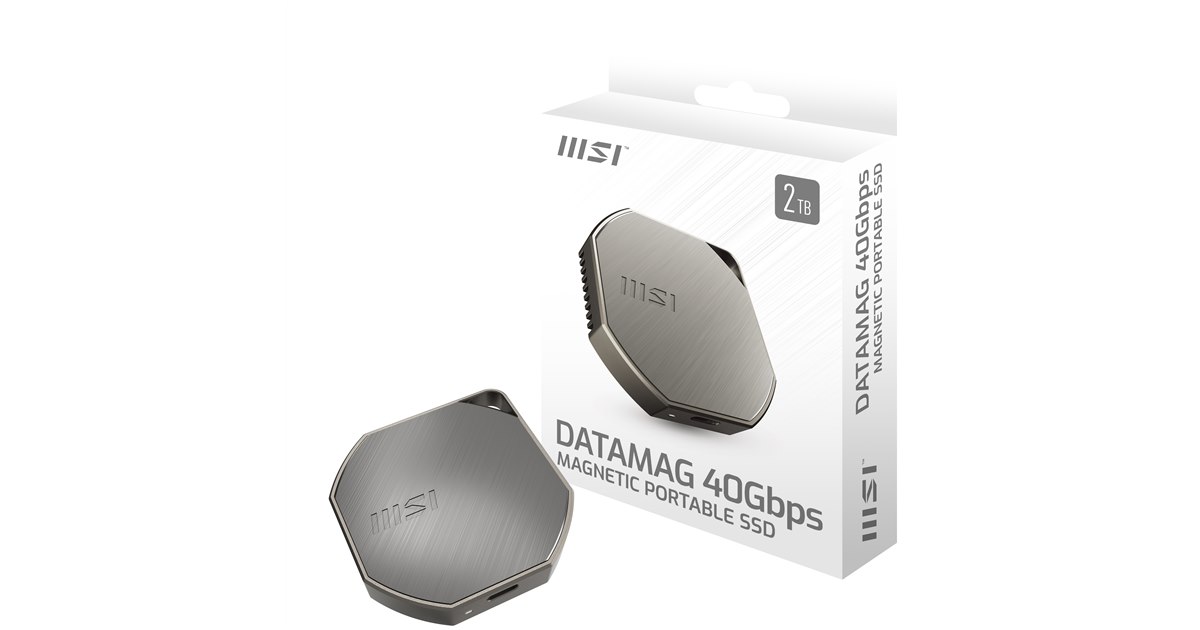 MSI、最大リード4000MB/sのポータブルSSD「DATAMAG 40Gbps」 - 価格.com