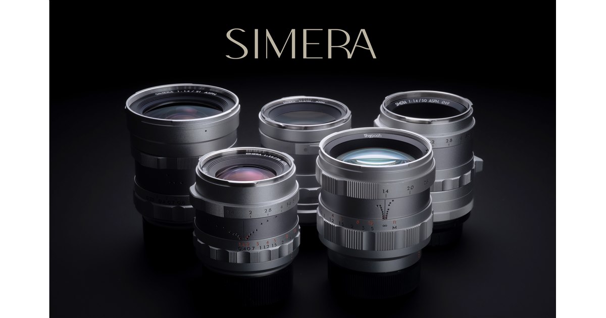 Thypoch、プロ向けのMマウント対応の単焦点MFレンズ「Simera Thypoch、プロ向けのMマウント対応の単焦点MFレンズ「Simera