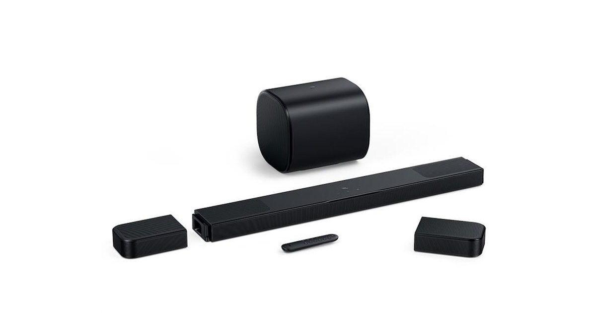 JBL、リアスピーカーが分離する11.1.4chサウンドバー「BAR 1300MK2」の