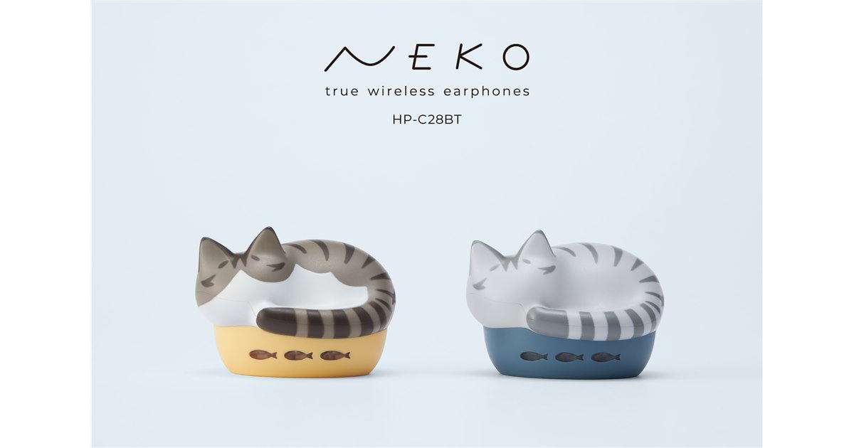 ラディウス、猫がモチーフの完全ワイヤレスイヤホンに「サバトラ