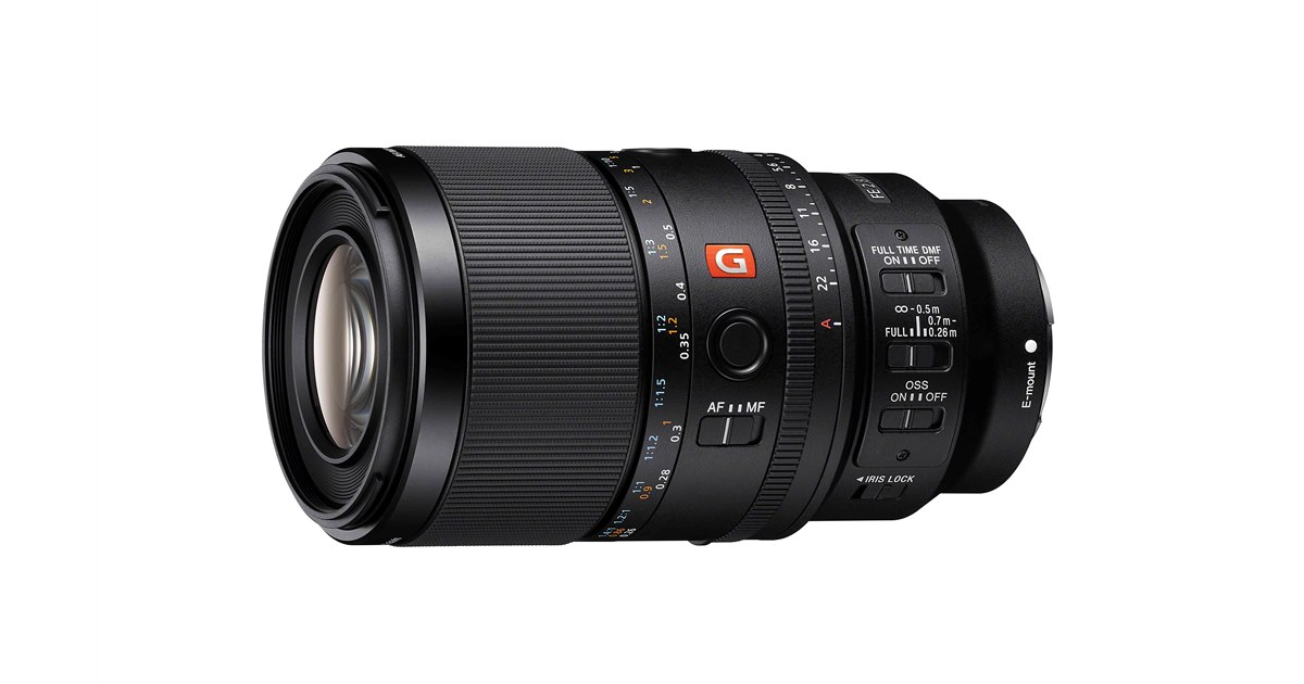 sony マクロレンズ ソニー、最大撮影倍率1.4倍の中望遠マクロレンズ「FE 100mm F2.8