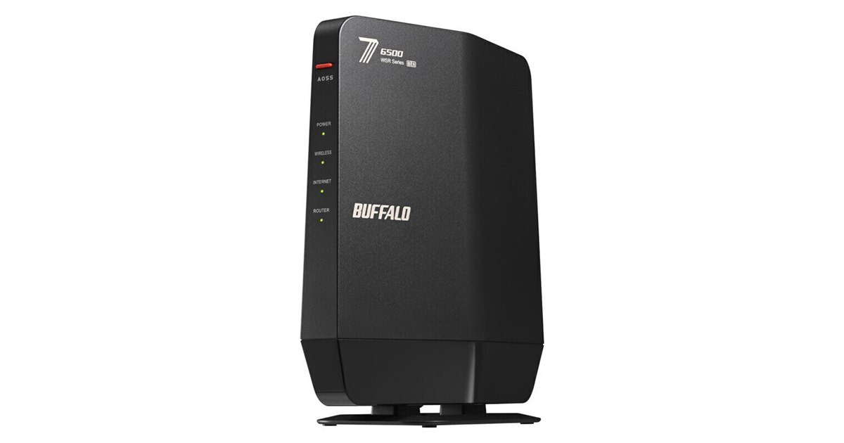 バッファロー、最大5764Mbpsに対応したWi-Fi 7ルーター