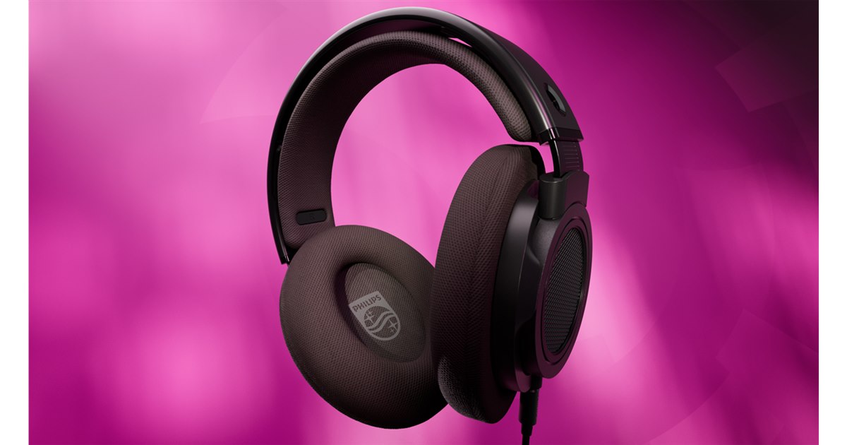 フィリップス、70年代レトロデザインを採用した開放型ヘッドホン