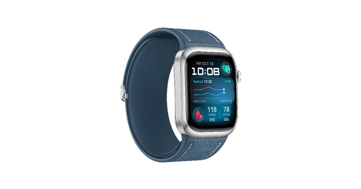 ウェラブル血圧計 　取説付き スマートウォッチ ウェアラブル血圧計 HUAWEI WATCH D 2 Blue LCAB29BL