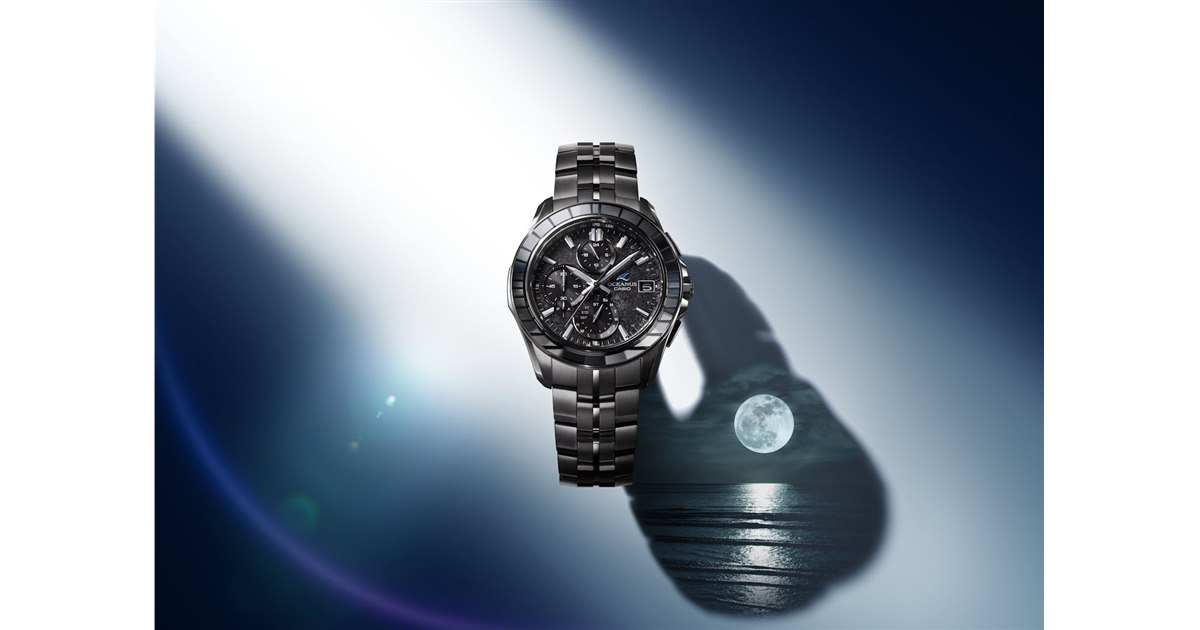カシオ、ベゼルに江戸切子を施した「OCEANUS Manta」 - 価格.com