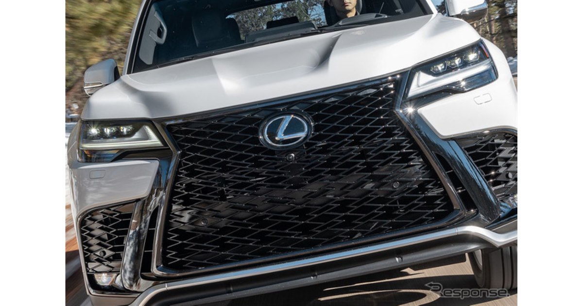 存在感バチバチ」日本にはないレクサス LXの「F SPORT」登場に、SNS 存在感バチバチ」日本にはないレクサス LXの「F SPORT」登場に、SNS