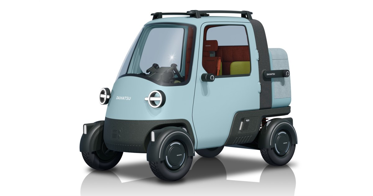 ダイハツはコンセプトモデル「ミゼットX」を出展【ジャパンモビリティ