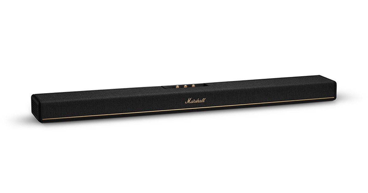 Marshallブランドのテレビサウンドバー第1弾「HESTON 120」が発売