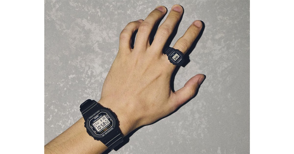 カシオ、指輪サイズの「G-SHOCK DWN-5600」を11月8日に発売 - 価格.com