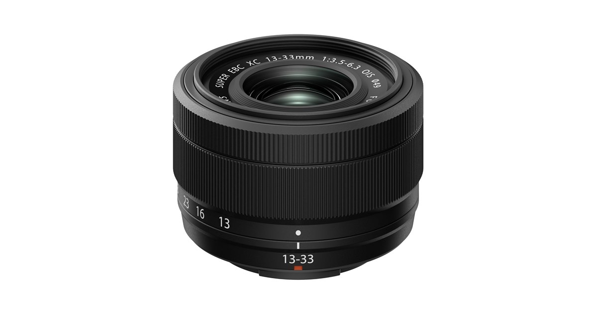 富士フイルム、約125gの小型・軽量ズームレンズ「XC13-33mmF3.5-6.3
