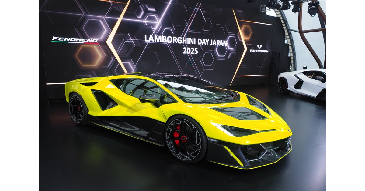 全世界で台数29台の限定車「ランボルギーニ・フェノメノ」が日本上陸