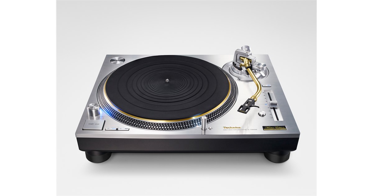テクニクス、マスターエディション仕様のターンテーブル限定モデル「SL