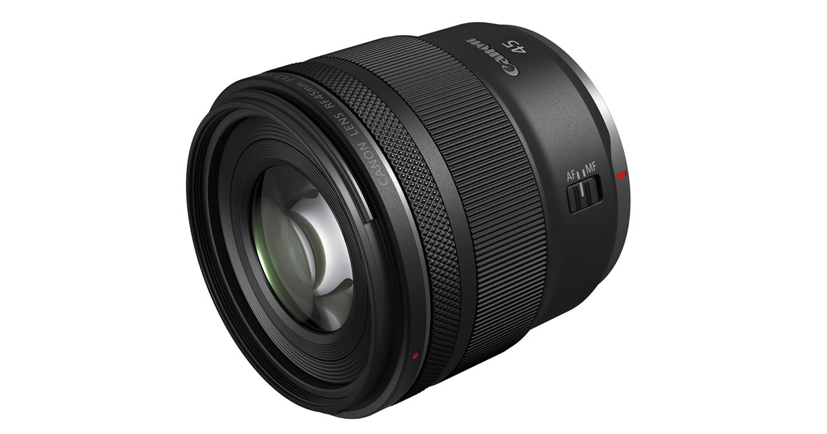 キヤノン、F1.2の単焦点レンズ「RF45mm F1.2 STM」の納期遅れを発表