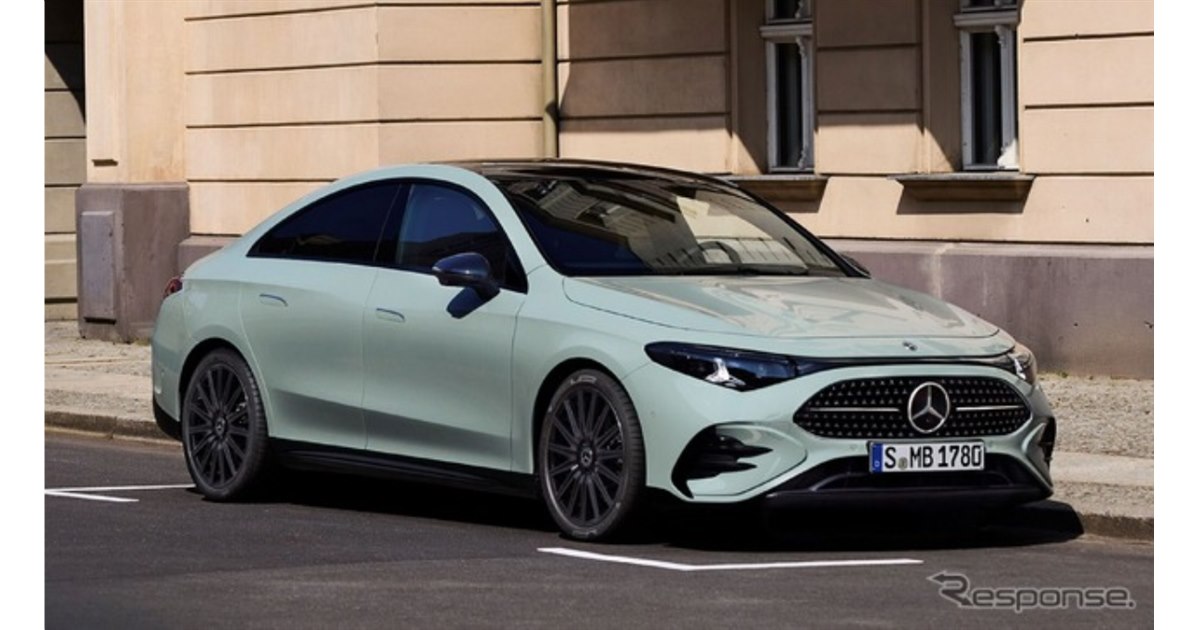 価格.com - メルセデスベンツ『CLA』新型にハイブリッド、欧州で受注開始…約830万円から