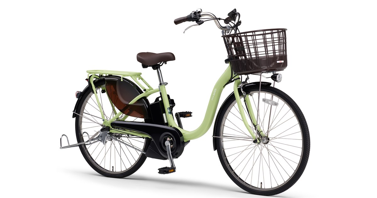 ヤマハ、毎日の乗車に便利な電動アシスト自転車「PAS With」「PAS With