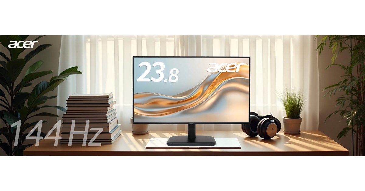 エイサー、フルHD・144HzのIPSパネルを搭載した液晶ディスプレイ6機種
