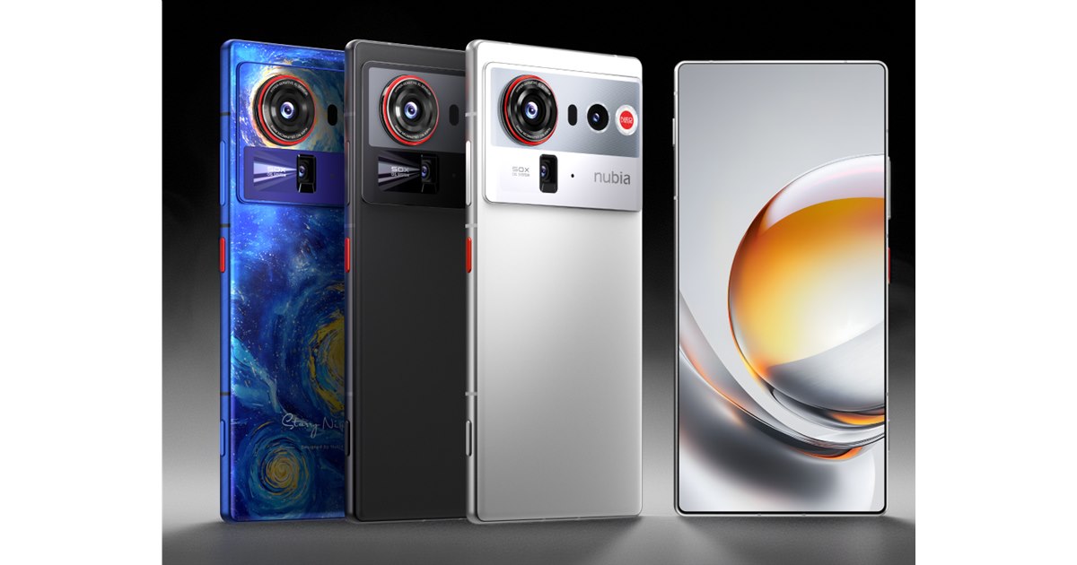 スマートフォン トリプルカメラ ブラック ホワイト nubia、トリプルカメラやSnapdragon 8 Elite Gen 5搭載のフラッグ