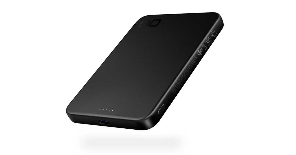 CIO、半固体系セル採用の薄型Qi2モバイルバッテリー「SMARTCOBY SLIM