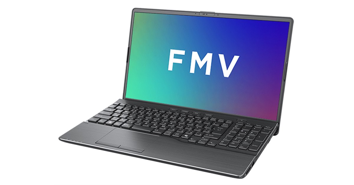 富士通、DVDドライブを搭載した15.6型ノートPC「FMV Note A WA1-K2