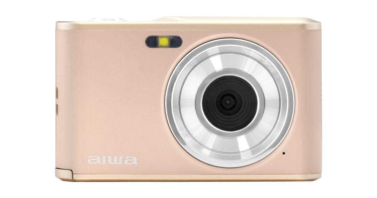 aiwa、14,800円のコンデジ「cam DCB」に新色ライトブロンズを追加