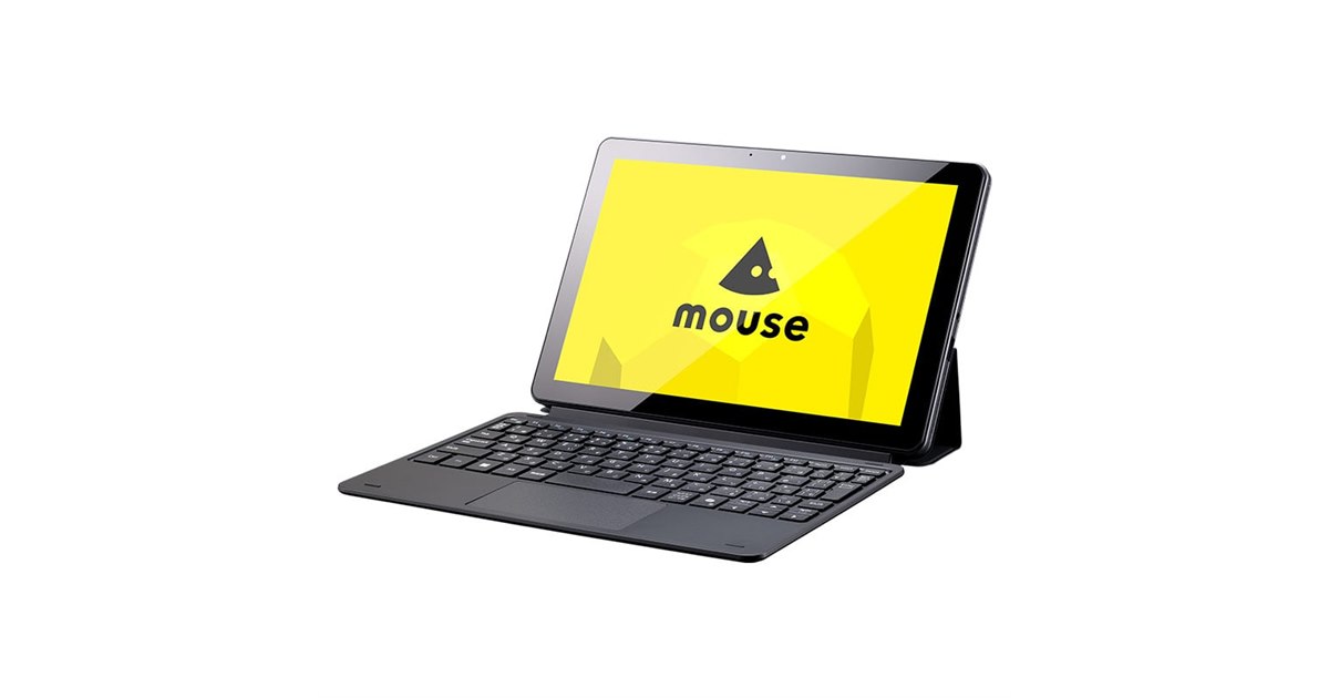 59,800円からの薄型・軽量10.1型WUXGA 2in1タブレット「mouse M0
