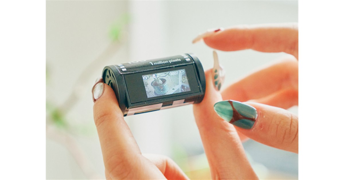 5,940円、クラシックなフィルム型デジタルカメラ「OPT100 Neo Film