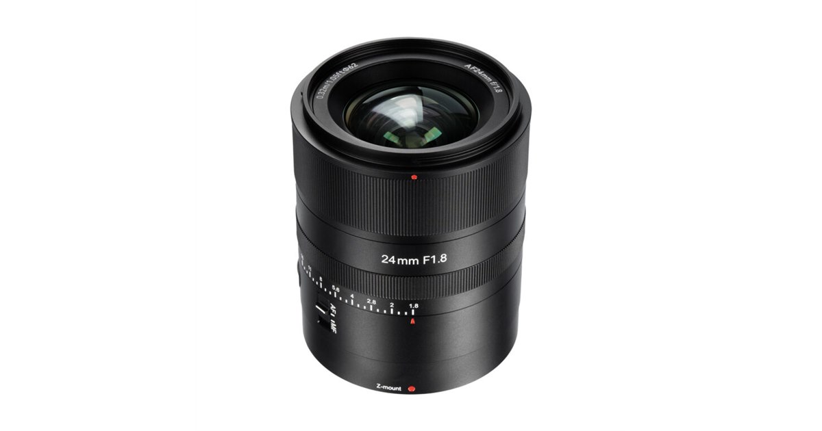 七工匠、6000万画素対応の広角単焦点レンズ「7Artisans 24mm F1.8 AF