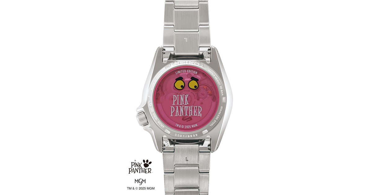 メル10829 ピンク2着 追加3着 計5着 セイコー、ピンクパンサーとコラボした限定ウォッチ「SBSA321」 - 価格.com