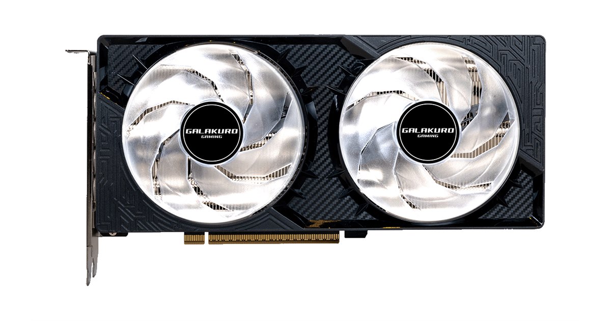 グラフィックボード・グラボ・ビデオカード GeForce RTX 5060 Ti 16GB GALAKURO GAMING GALAKURO GAMING、「GeForce RTX 5060 Ti」を搭載したOC仕様のビデオ