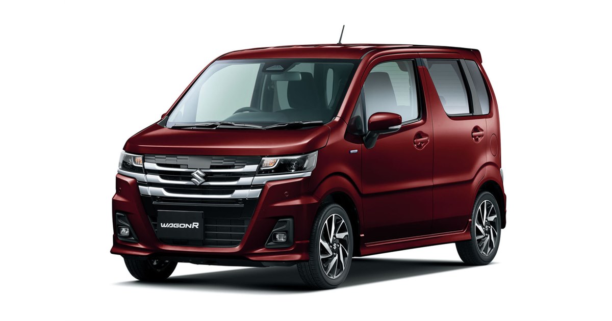 スズキが「ワゴンR」のマイナーチェンジモデルを発売 外装デザインを