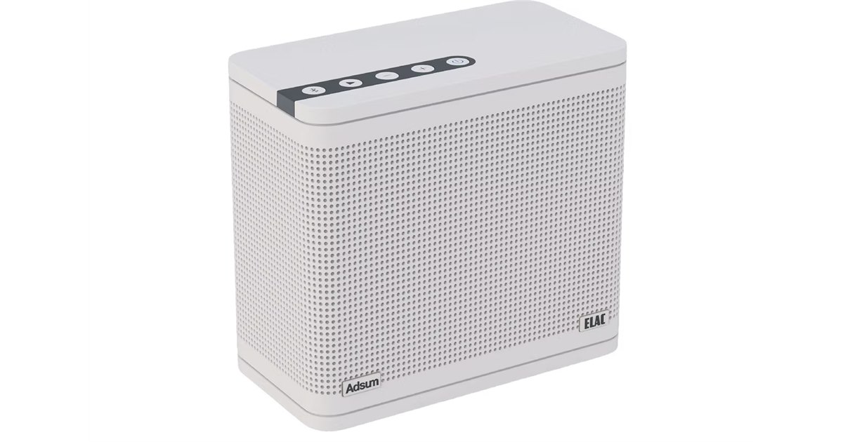 ELAC、最大15時間再生の100周年記念Bluetoothスピーカー「NAVA 100