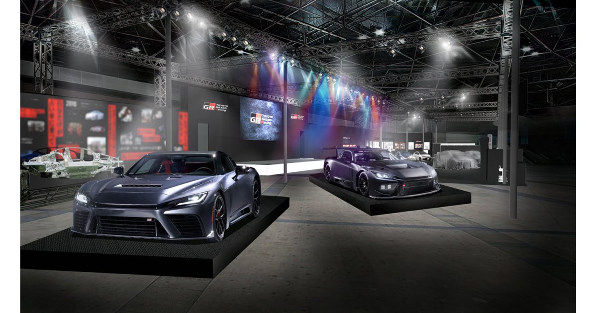 トヨタが「GR GT」「GR GT3」を出展 「スープラ」や「ハチロク」向けの