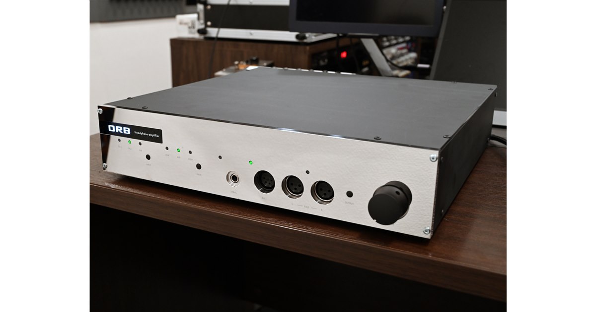 ORB、据え置きアナログヘッドホンアンプのフラッグシップモデル「JADE